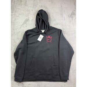 Nike Golf Hoodie Mens 2XL Black Club Fleece Blowin A Hoolie Graphic Sweatshirt